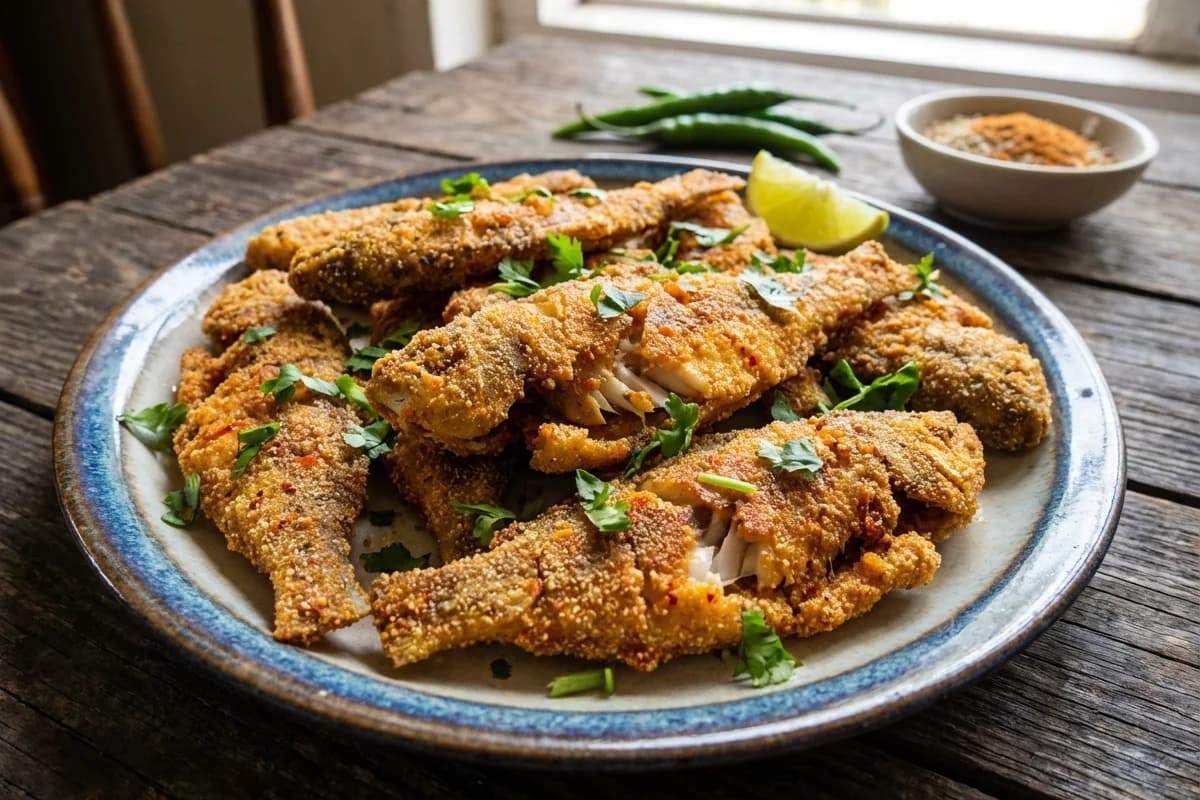 Silver Fish Rava Fry