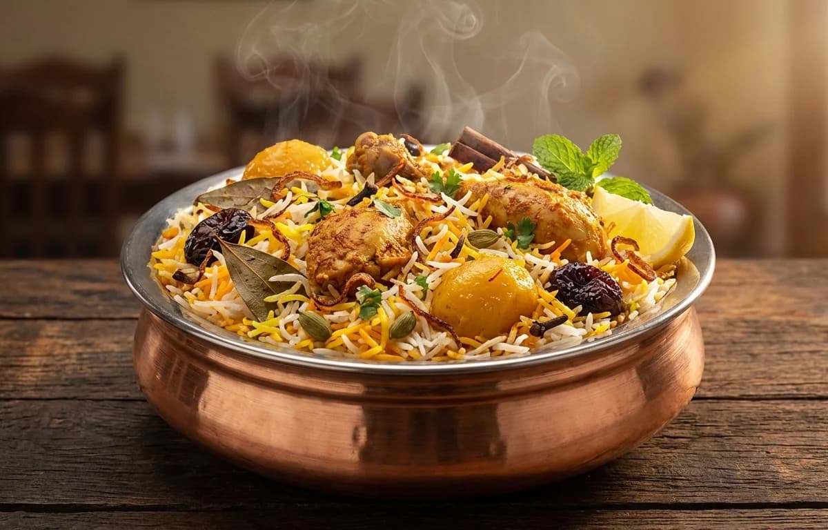 Sindhi Chicken Biryani