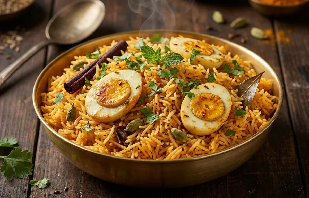 Sindhi Egg Pulao