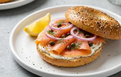 Smoked Salmon Bagel