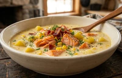 Smoked Salmon Chowder