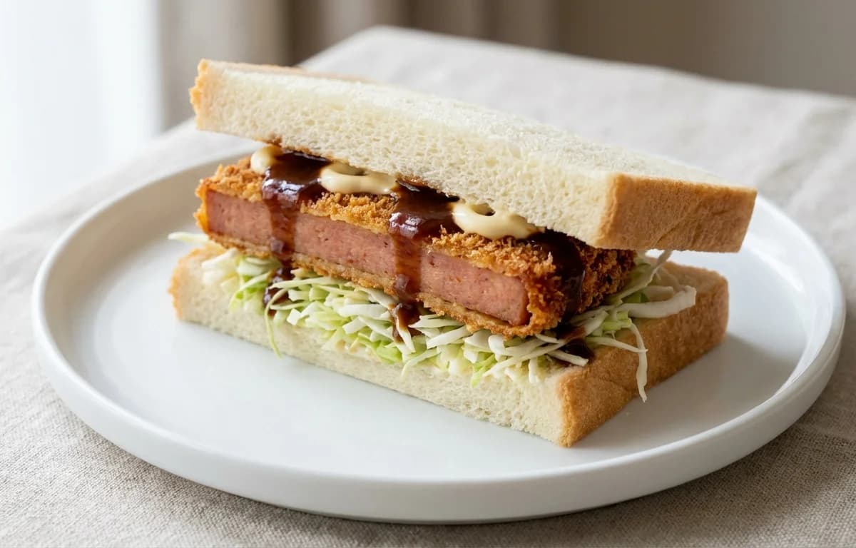 Spam Katsu Sandwich