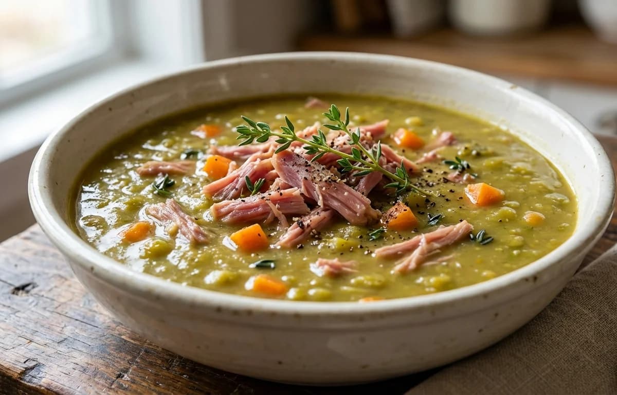 Split Pea Soup with Ham