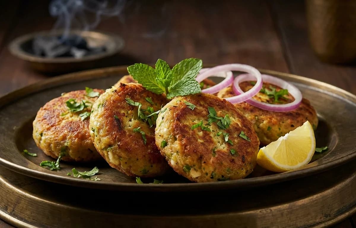 Subz Galouti Kebab