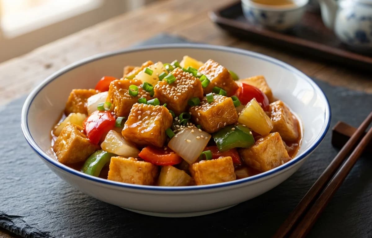 Sweet and Sour Tofu