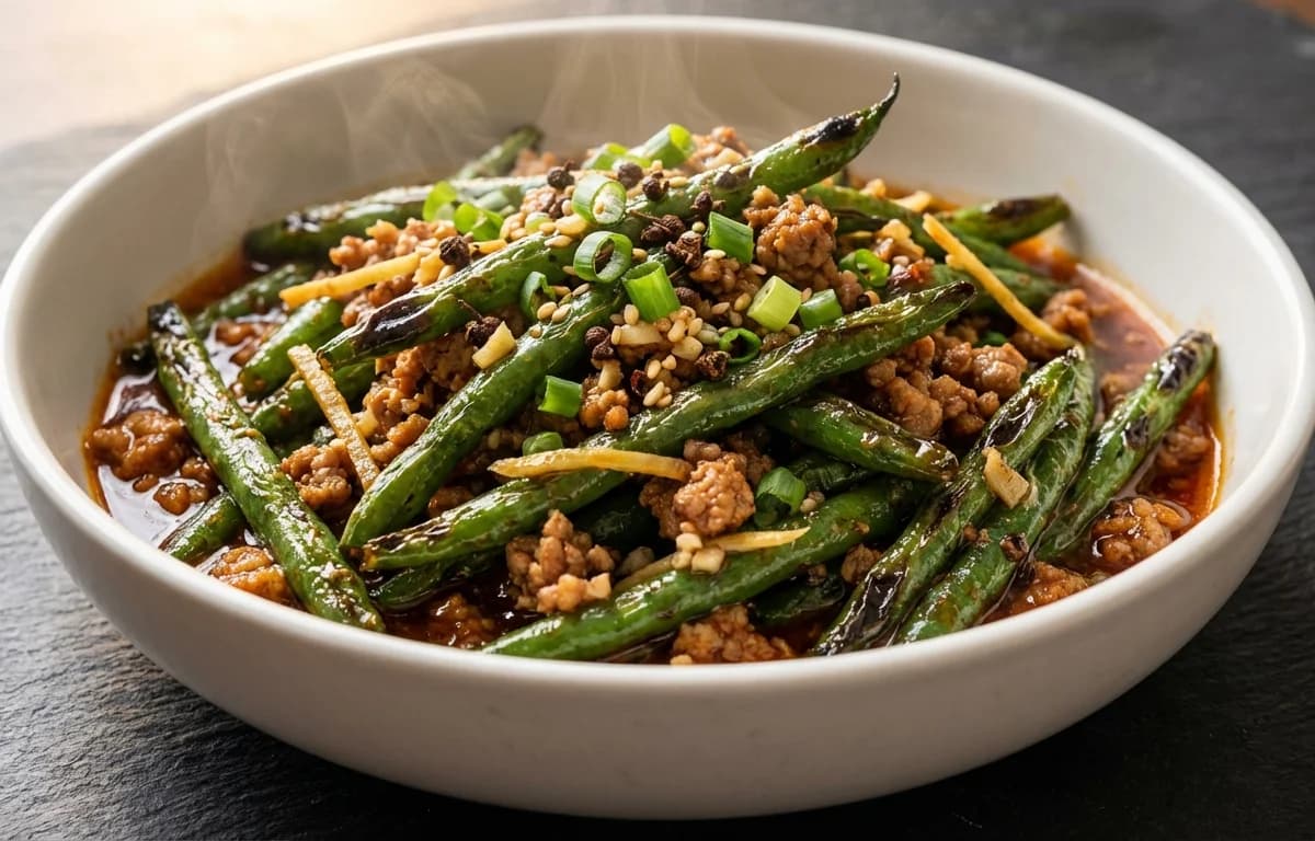 Szechuan Green Beans with Pork