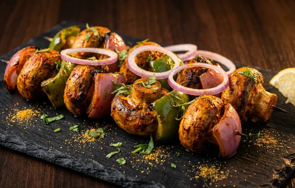 Tandoori Mushroom Tikka