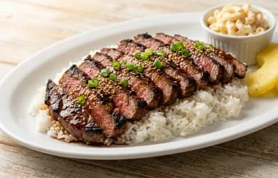 Teriyaki Beef Plate Lunch