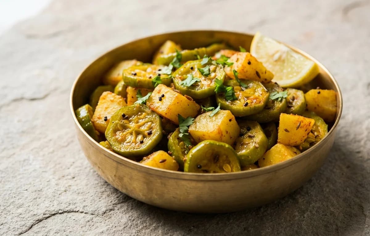 Tindora Batata nu Shaak