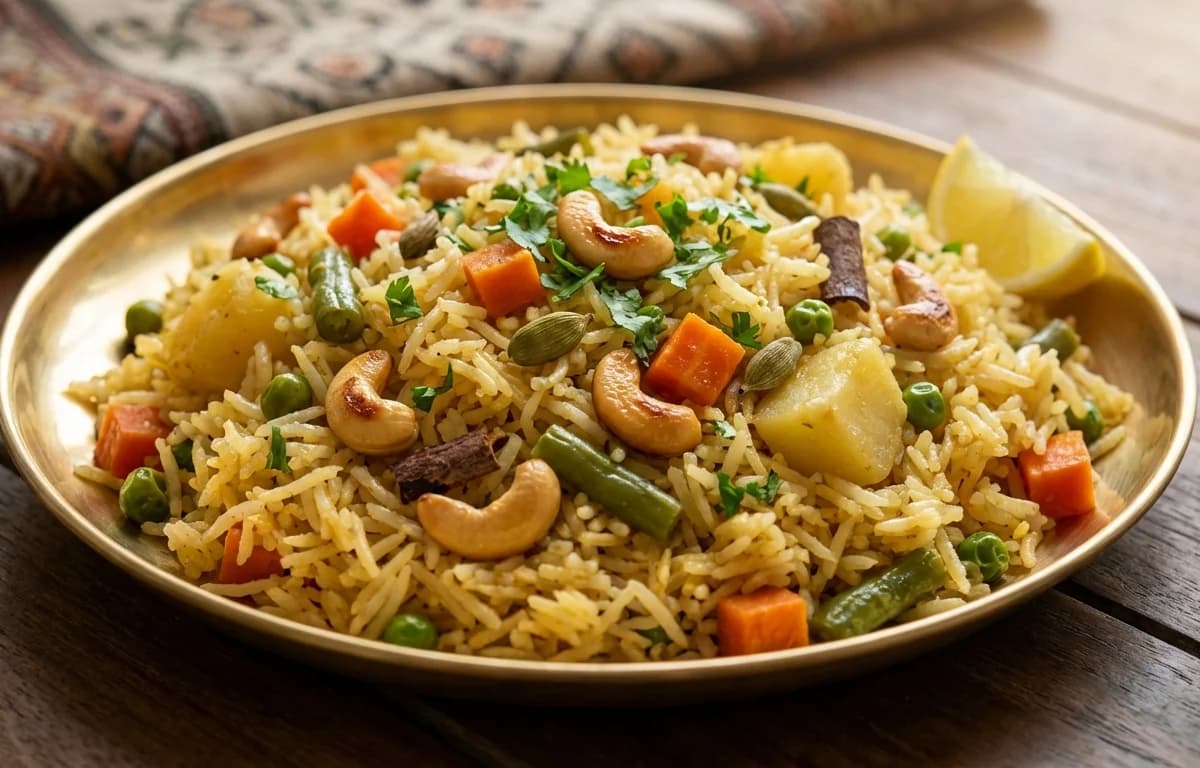 Udupi Vegetable Pulao