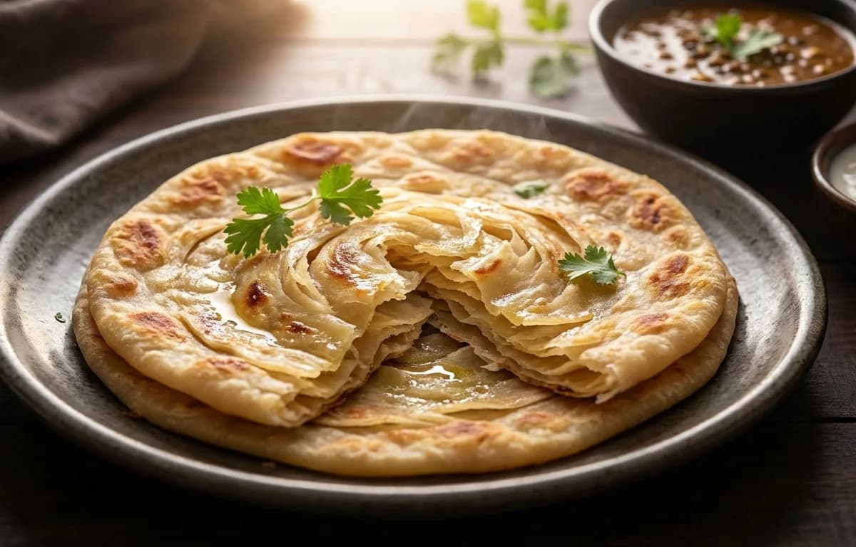 Ulte Tawa Paratha