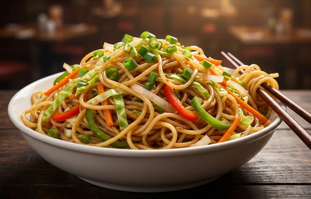 Veg Hakka Noodles