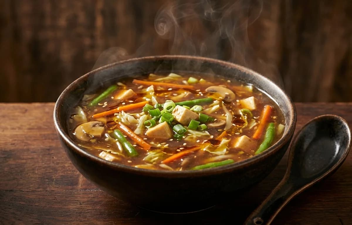 Vegetable Hot and Sour Soup