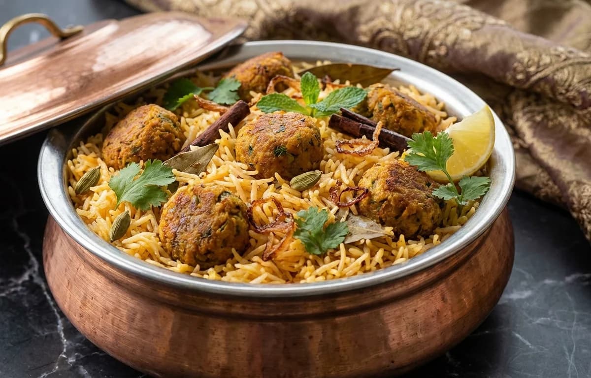 Vegetable Kofta Pulao