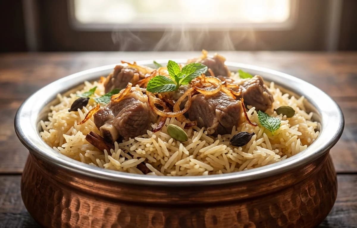Yakhni Pulao
