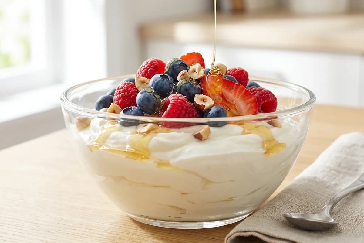 Yogurt with Berries