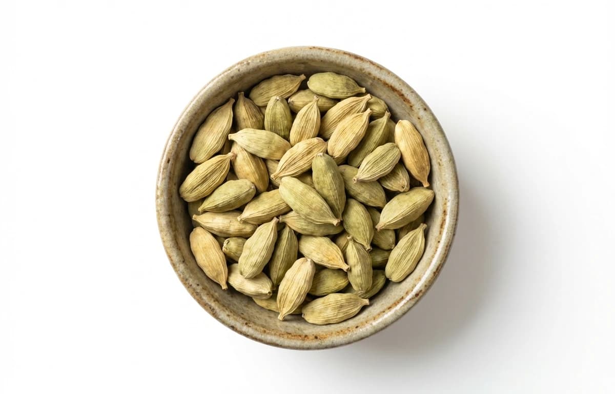 green cardamom pods