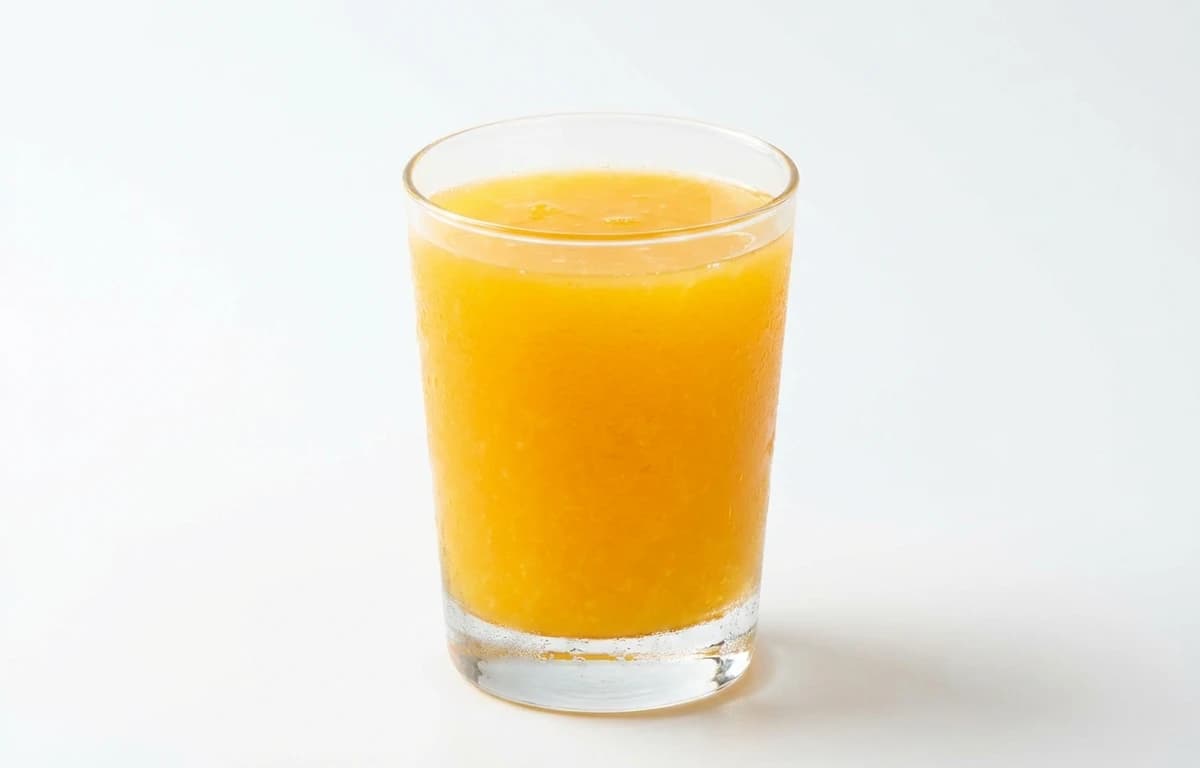 chilled orange juice