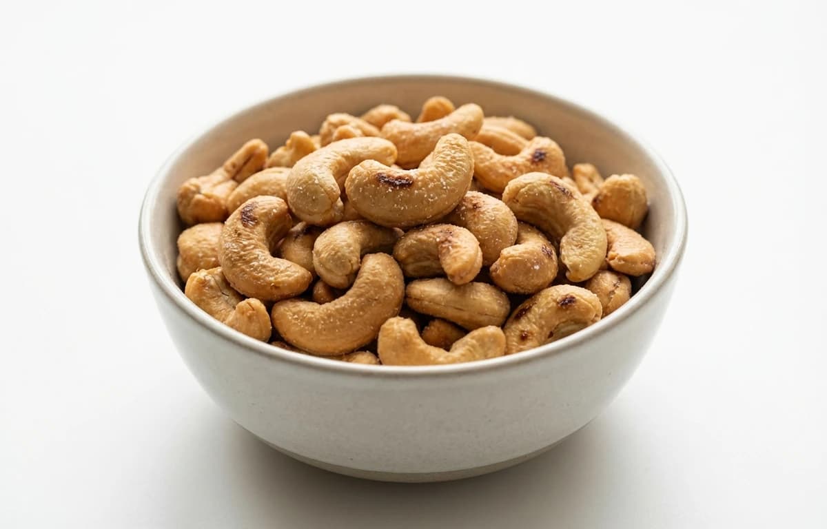 dry roasted salted cashew nuts