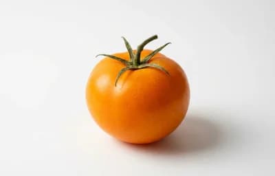 raw orange tomato