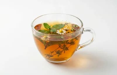 brewed herb tea
