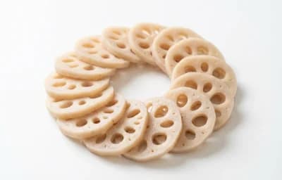 boiled unsalted lotus root