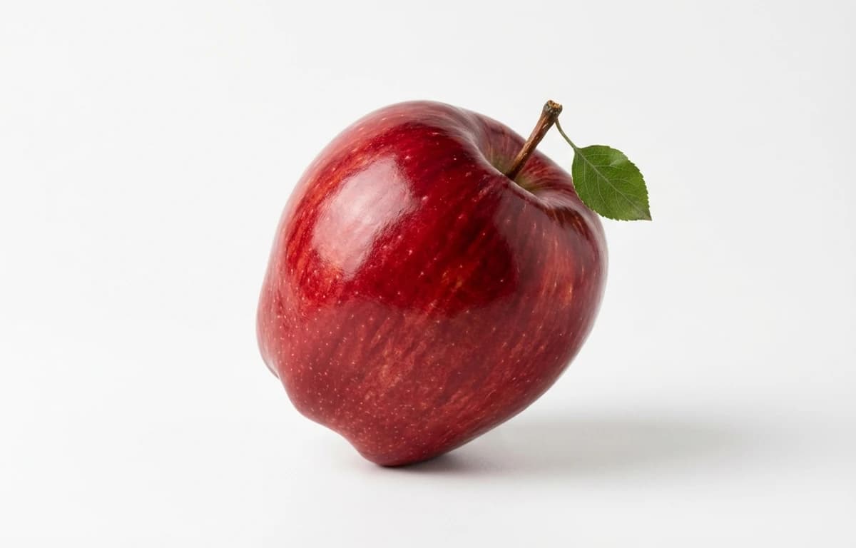 raw red delicious apple