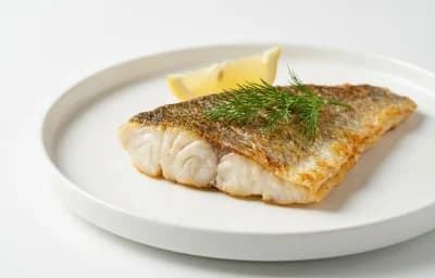 cooked dry heat whitefish