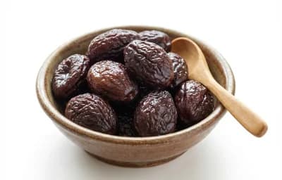 stewed unsweetened prune