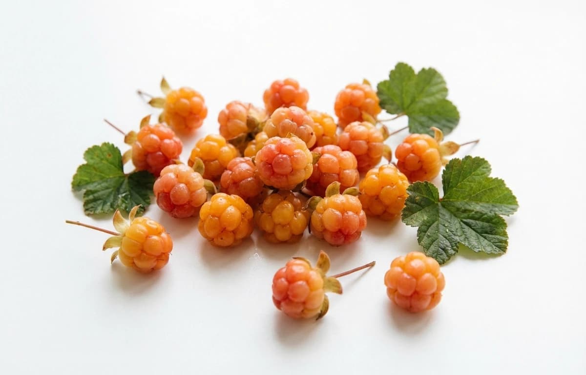 raw cloudberries