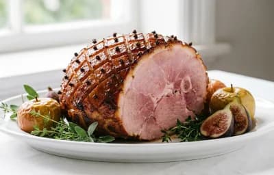 roasted ham rump
