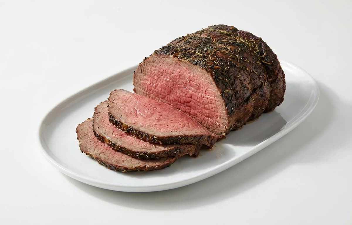 roasted choice bottom round beef