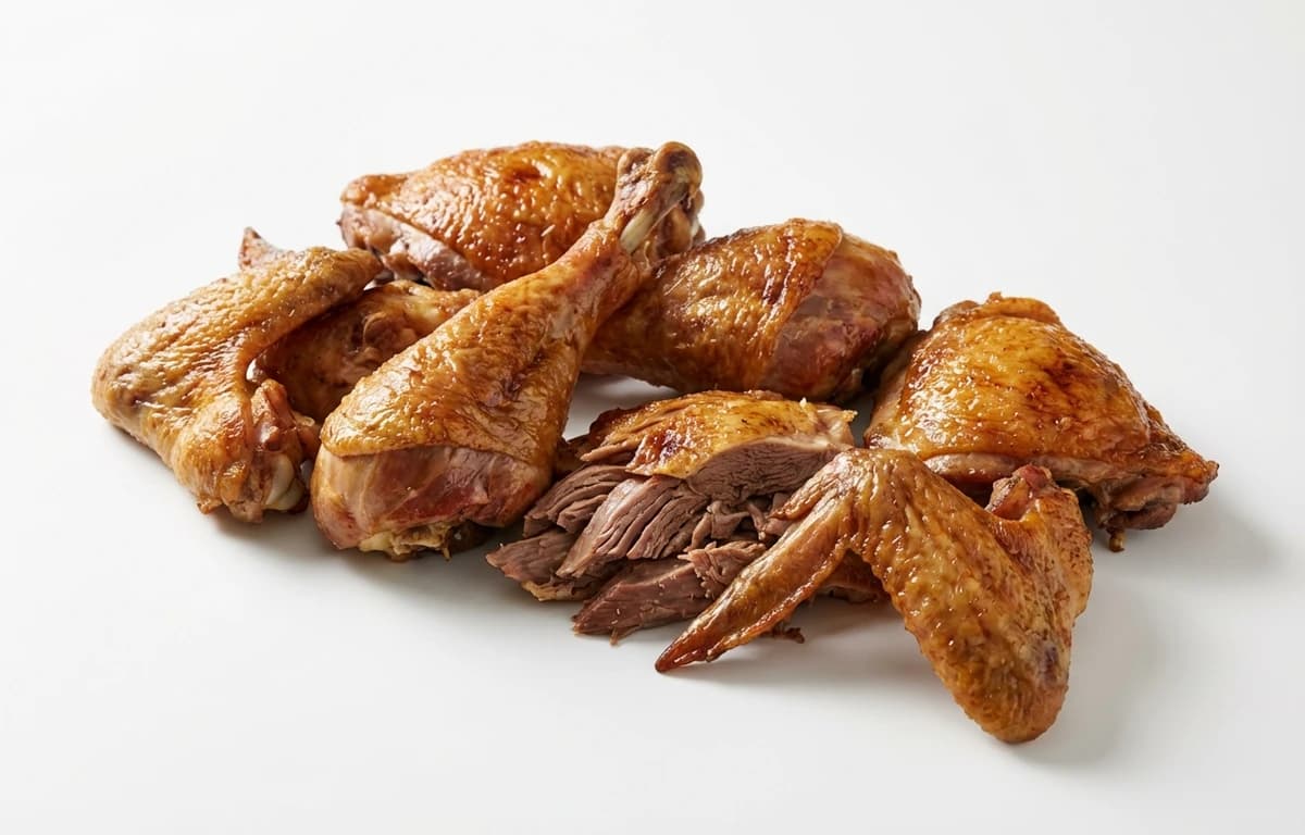 roasted dark meat turkey