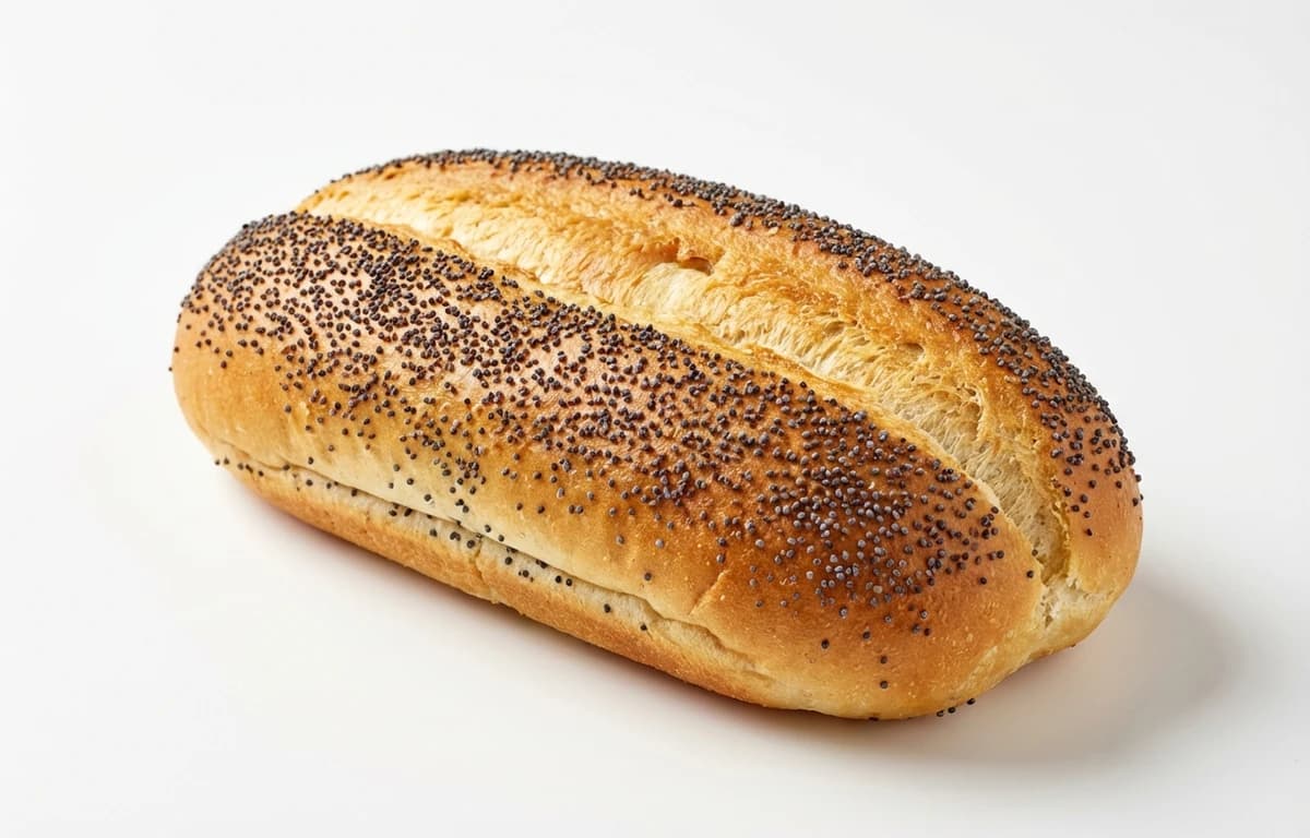 Poppy Seed Hot Dog Bun