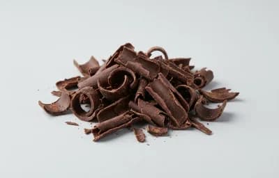 chocolate shavings