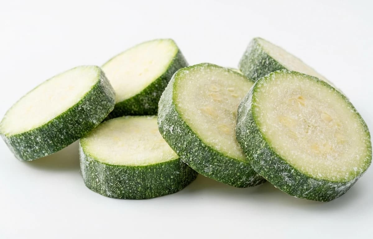frozen unprepared zucchini