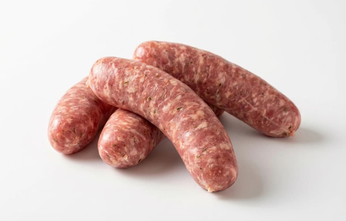 raw mild italian pork sausage