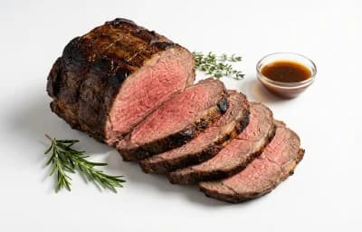 roasted select bottom round beef roast