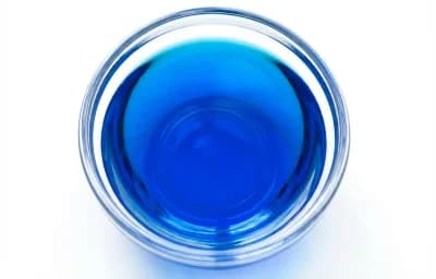 blue food coloring