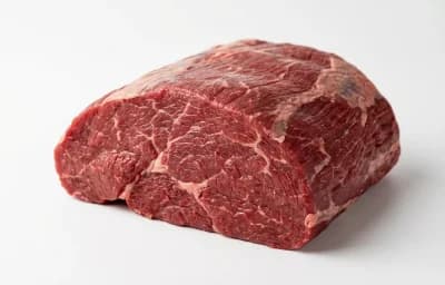 raw New Zealand beef eye round