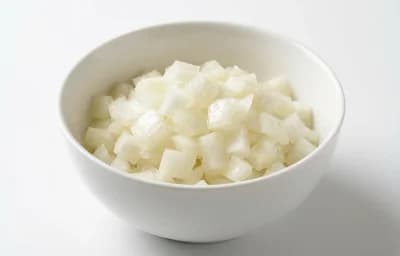 boiled unsalted frozen onion