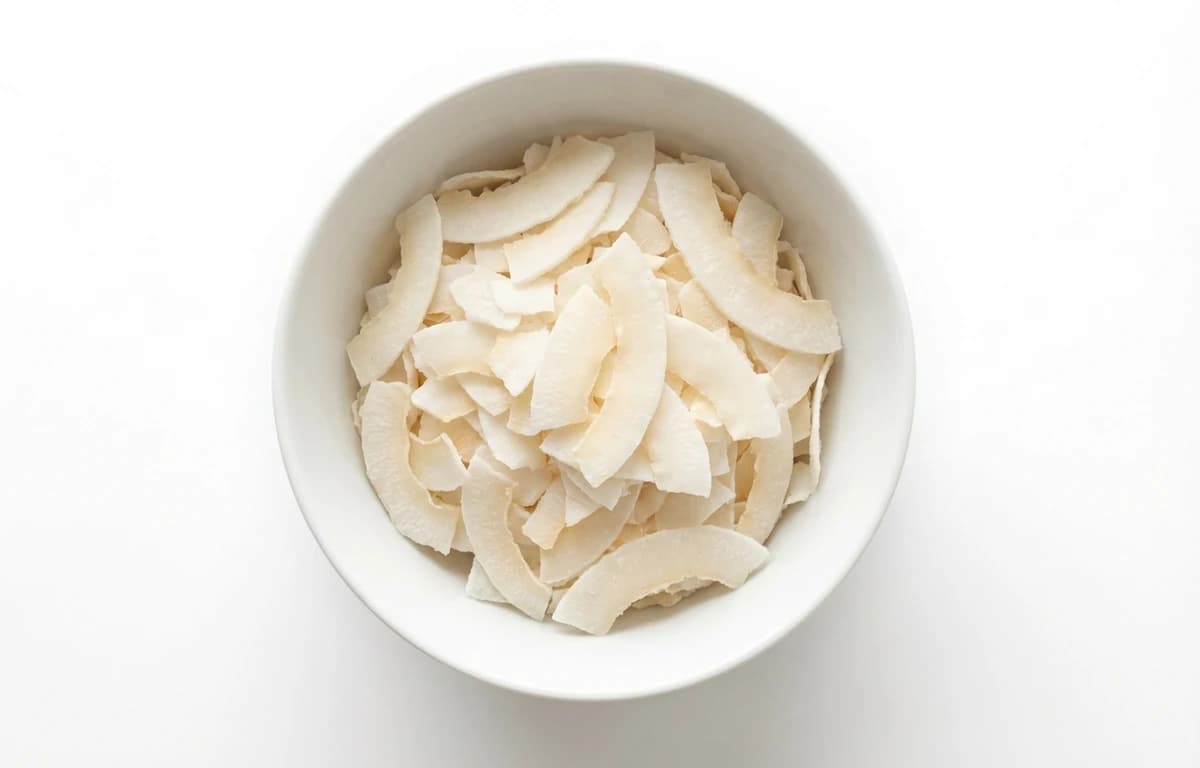unsweetened coconut flakes