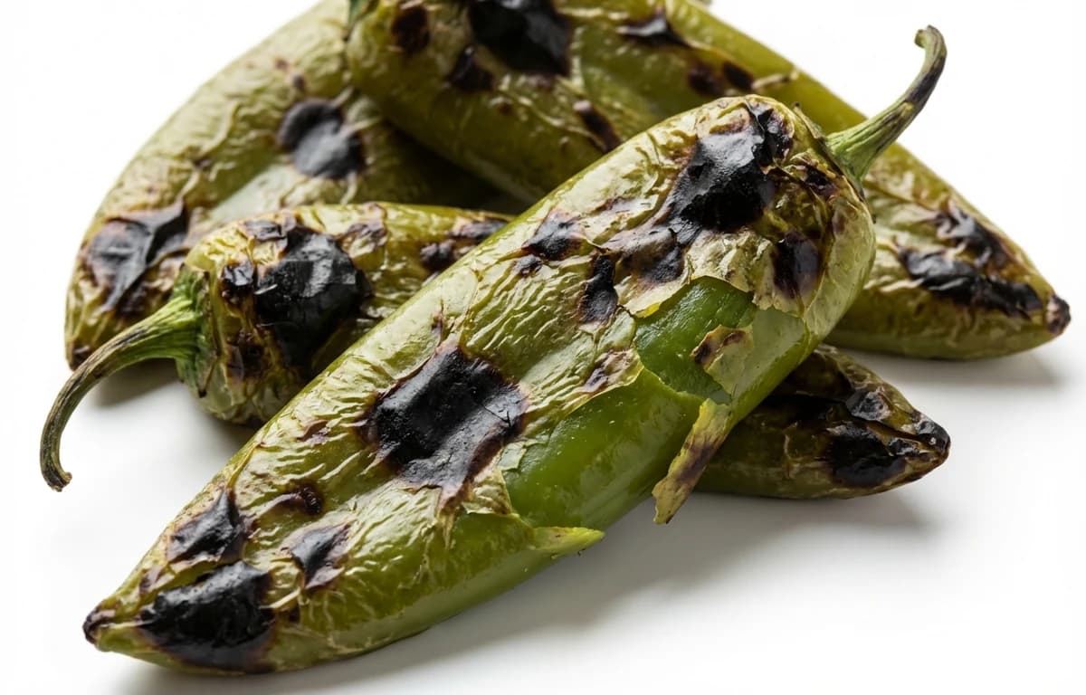Roasted Hatch Green Chiles