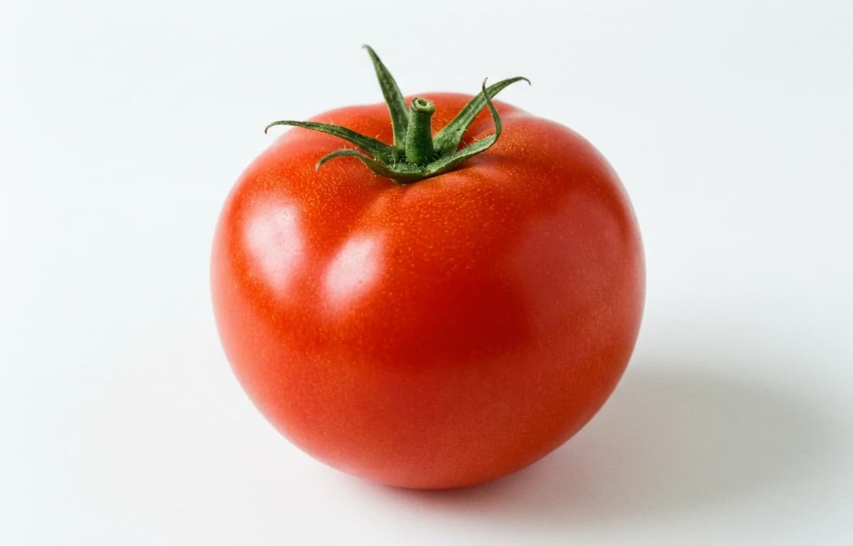 ripe hybrid tomato