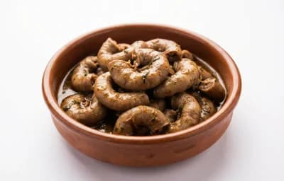 simmered cooked pork chitterlings