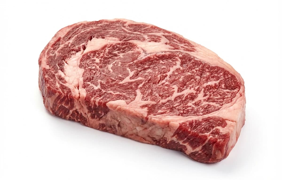 raw select beef chuck mock tender steak