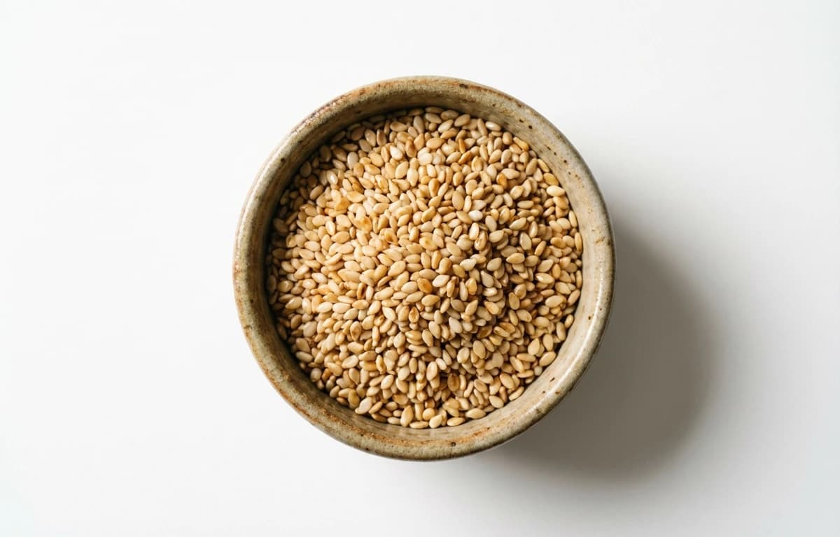 toasted sesame seeds