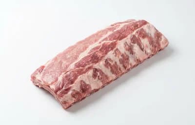 raw pork spareribs