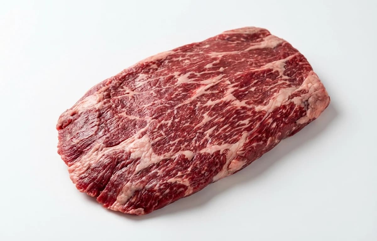 raw New Zealand beef flank