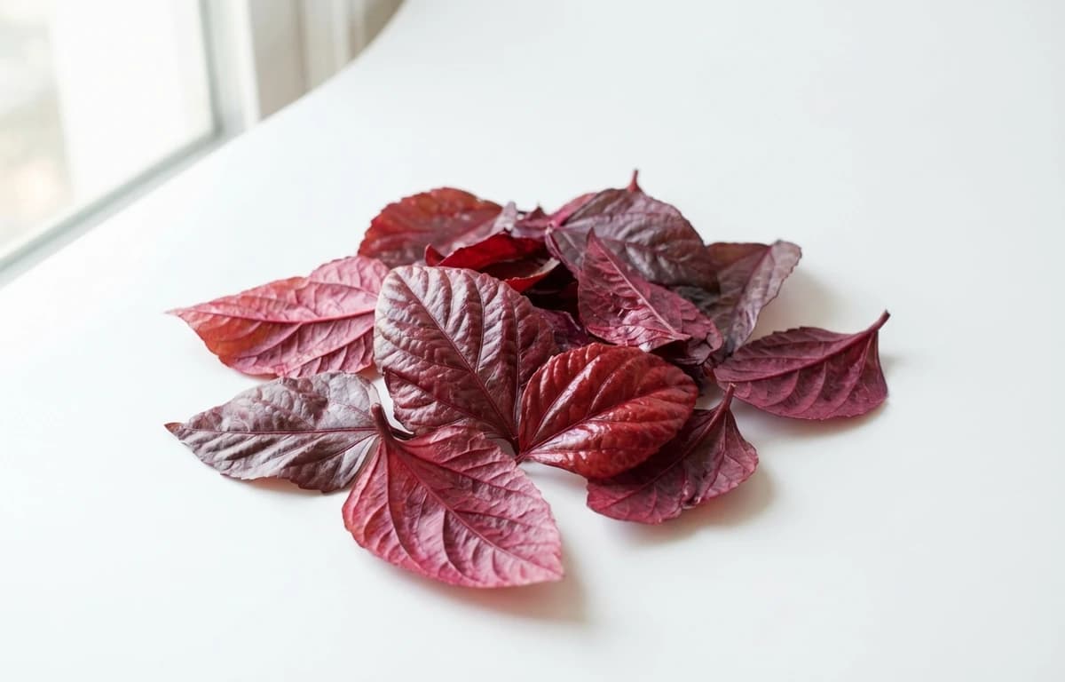 red gogu leaves